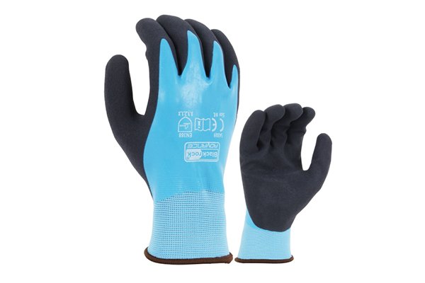 Blackrock Watertite Latex Coated Waterproof Gloves Cornish Lime